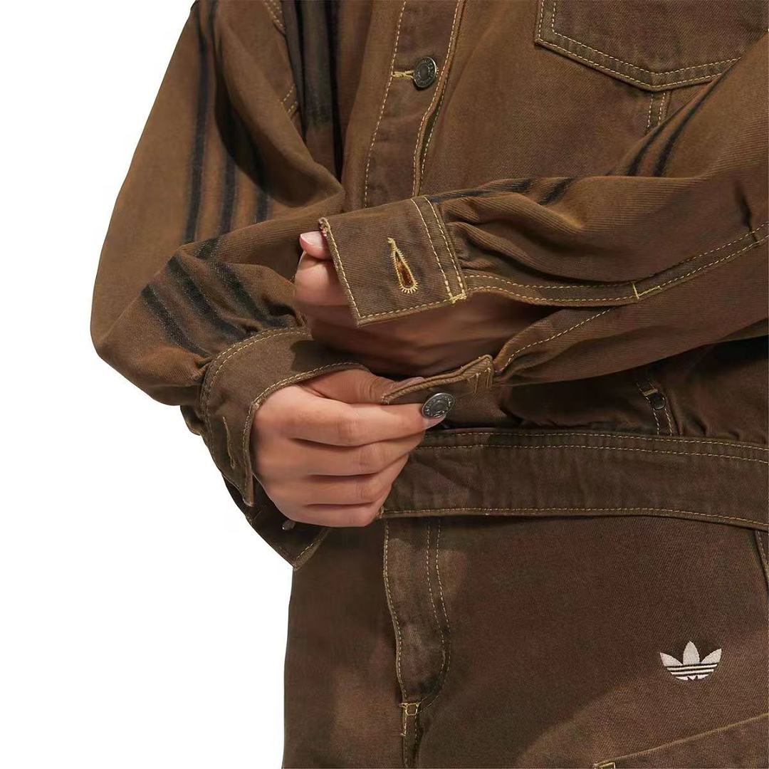 Adidas Denim Track Top · LA5042 — תמונה 8