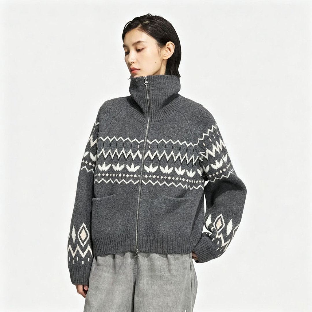 Adidas Originals Fair Isle Cardigan · LA5985 — תמונה 7