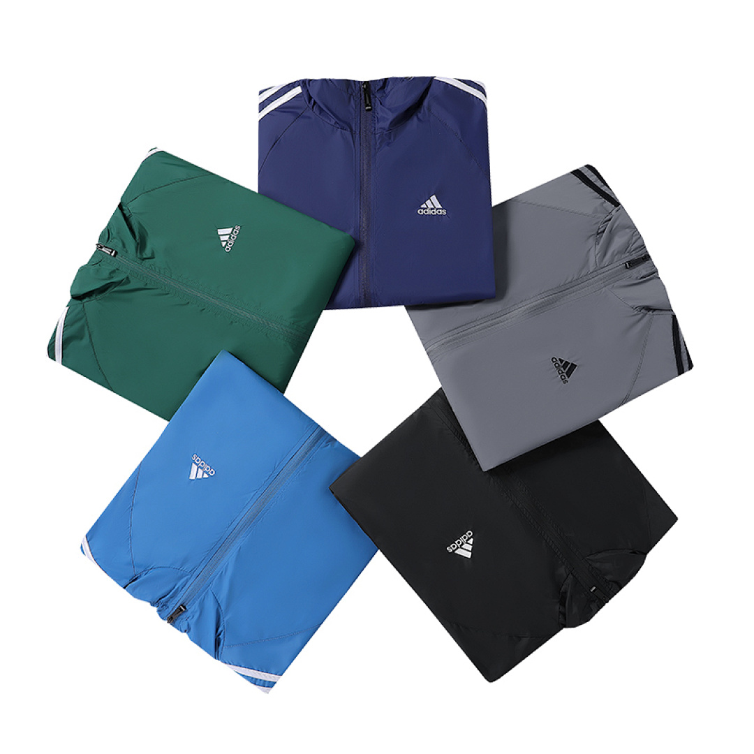 Adidas Essentials 3-Stripes Windbreaker · LA0379 — תמונה 7