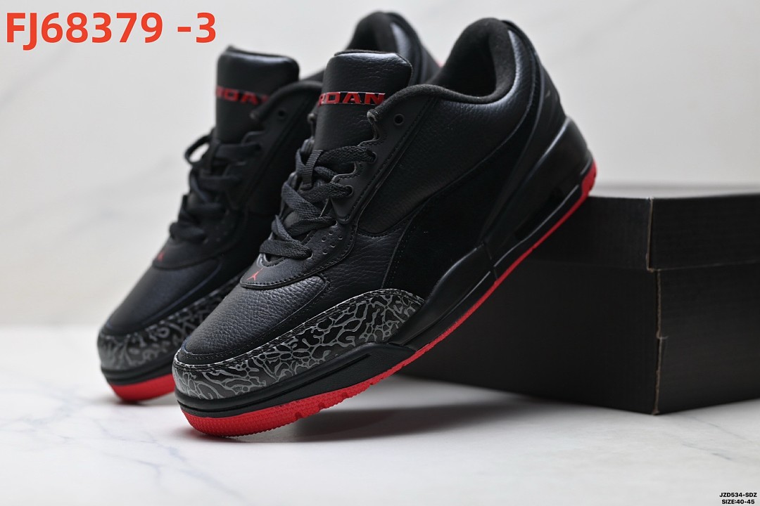 Air Jordan 3 Retro Black · FJ68379 — תמונה 17