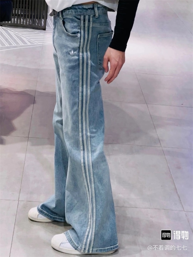 Adidas Adicolor Denim Firebird Pants · LA3173 — תמונה 18