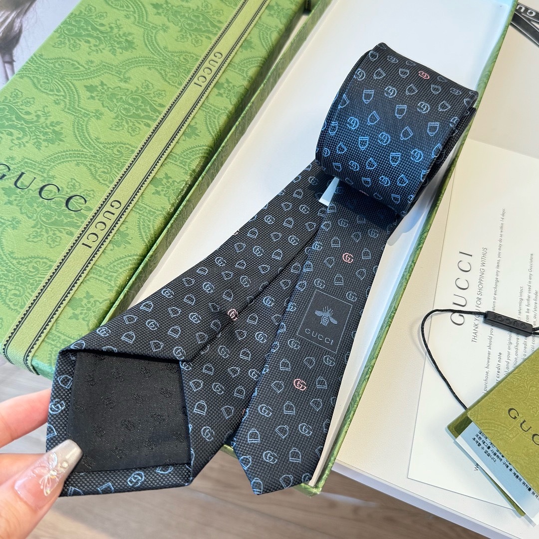 Gucci GG silk jacquard tie · WG68042 — תמונה 22