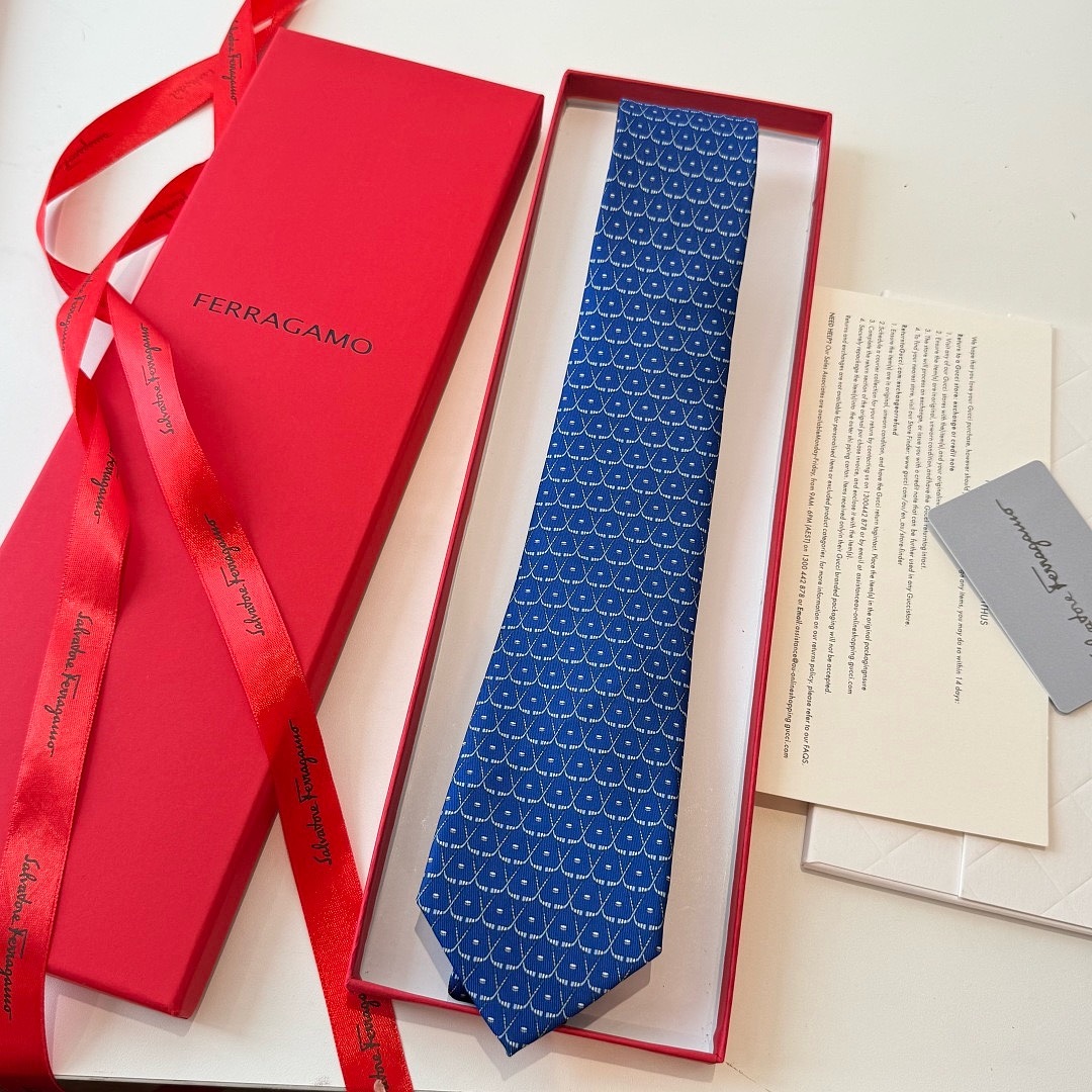 Ferragamo — עניבה · WF38597 — תמונה 10