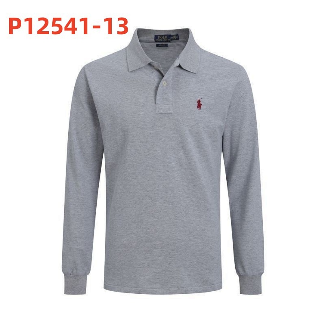 Ralph Lauren Mesh Long-Sleeve Polo Shirt · P12541 — תמונה 11