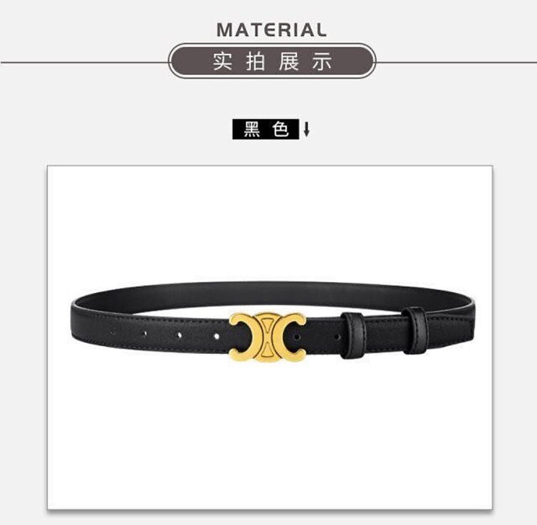 Celine Triomphe Belt · WC48561 — תמונה 14