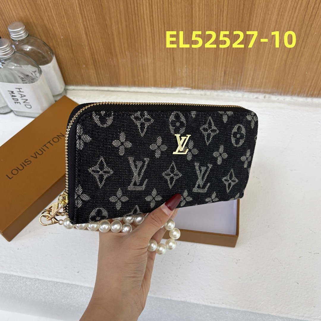 Louis Vuitton Zippy Wallet Monogram Denim · EL52527 — תמונה 2