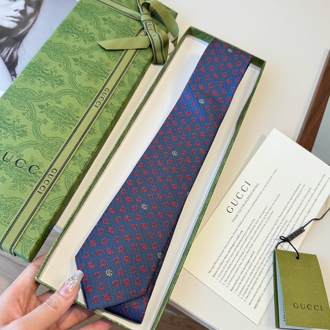 Gucci GG silk jacquard tie · WG68042 — תמונה 11