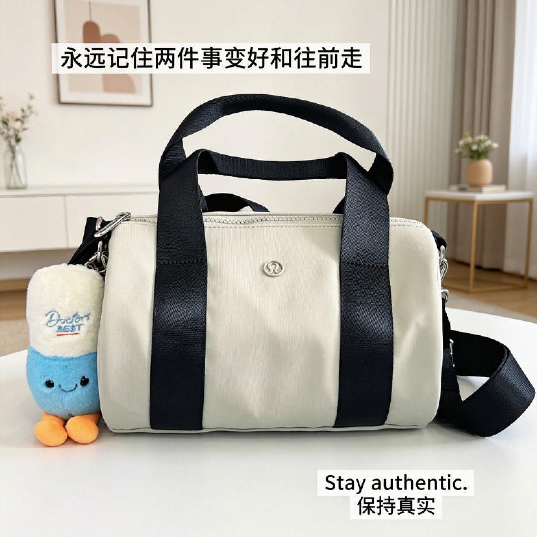 Lululemon Knit Nylon Mini Barrel Duffle · WL24151 — תמונה 11
