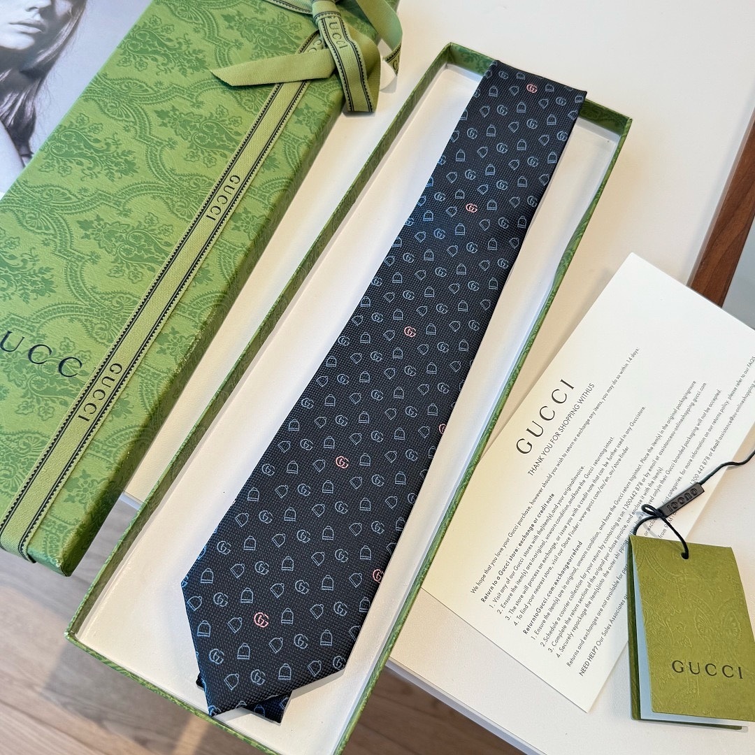 Gucci GG silk jacquard tie · WG68042 — תמונה 26