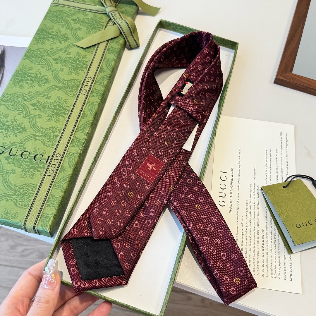 Gucci GG silk jacquard tie · WG68042 — תמונה 14