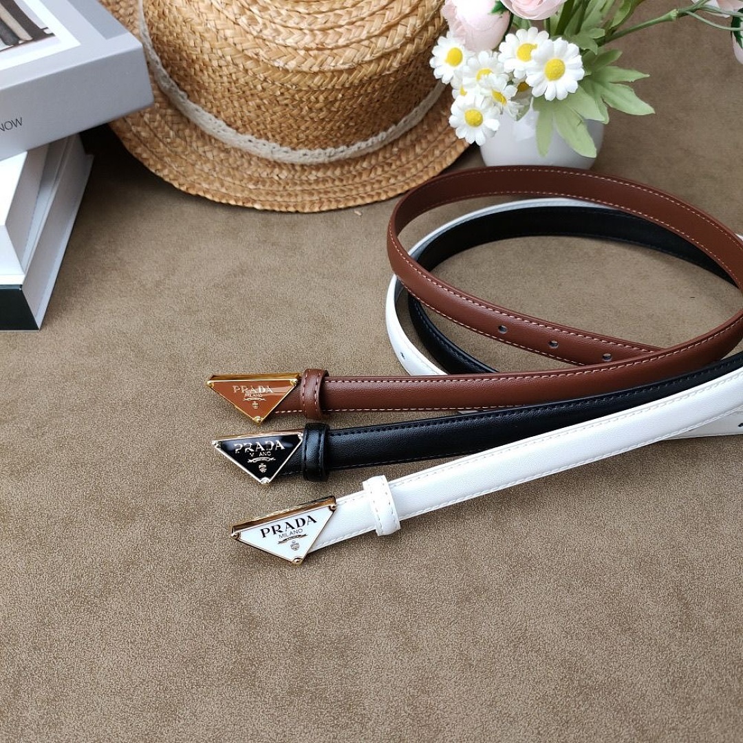 Prada Saffiano Leather Belt · WP38914 — תמונה 8