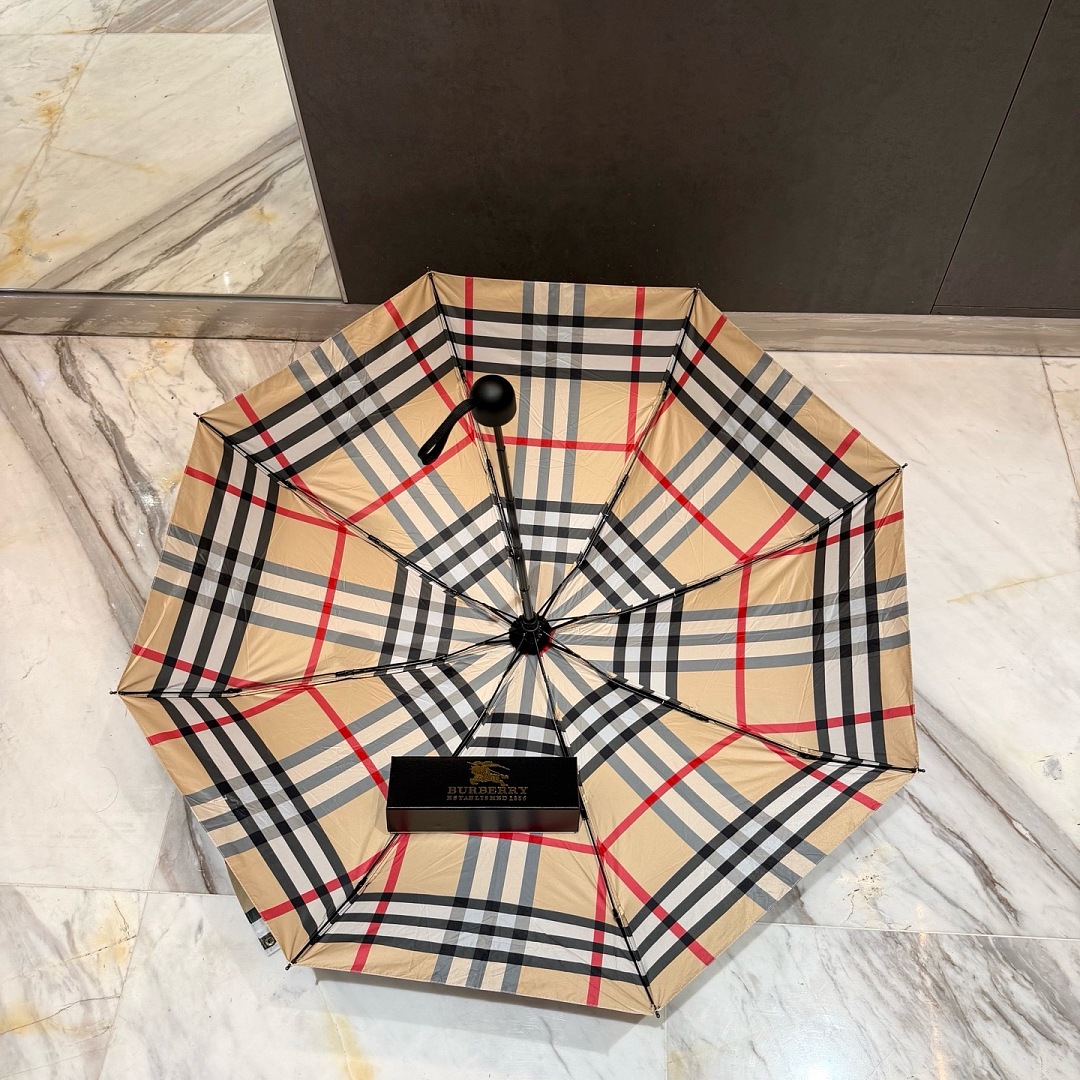 Burberry Check Folding Umbrella · WB22041 — תמונה 10