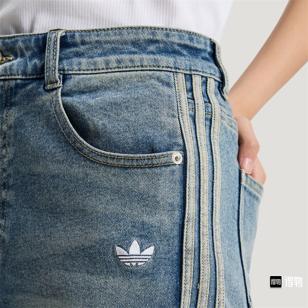 Adidas Adicolor Denim Firebird Pants · LA3173 — תמונה 12