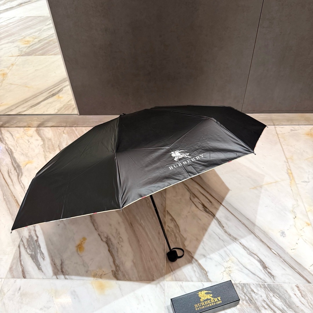 Burberry Check Folding Umbrella · WB22041 — תמונה 11