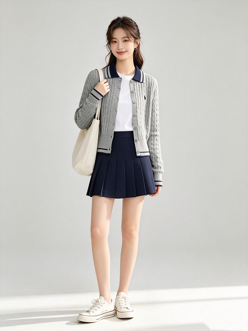 Polo Ralph Lauren Cable-Knit Collared Cardigan · WP86950 — תמונה 26