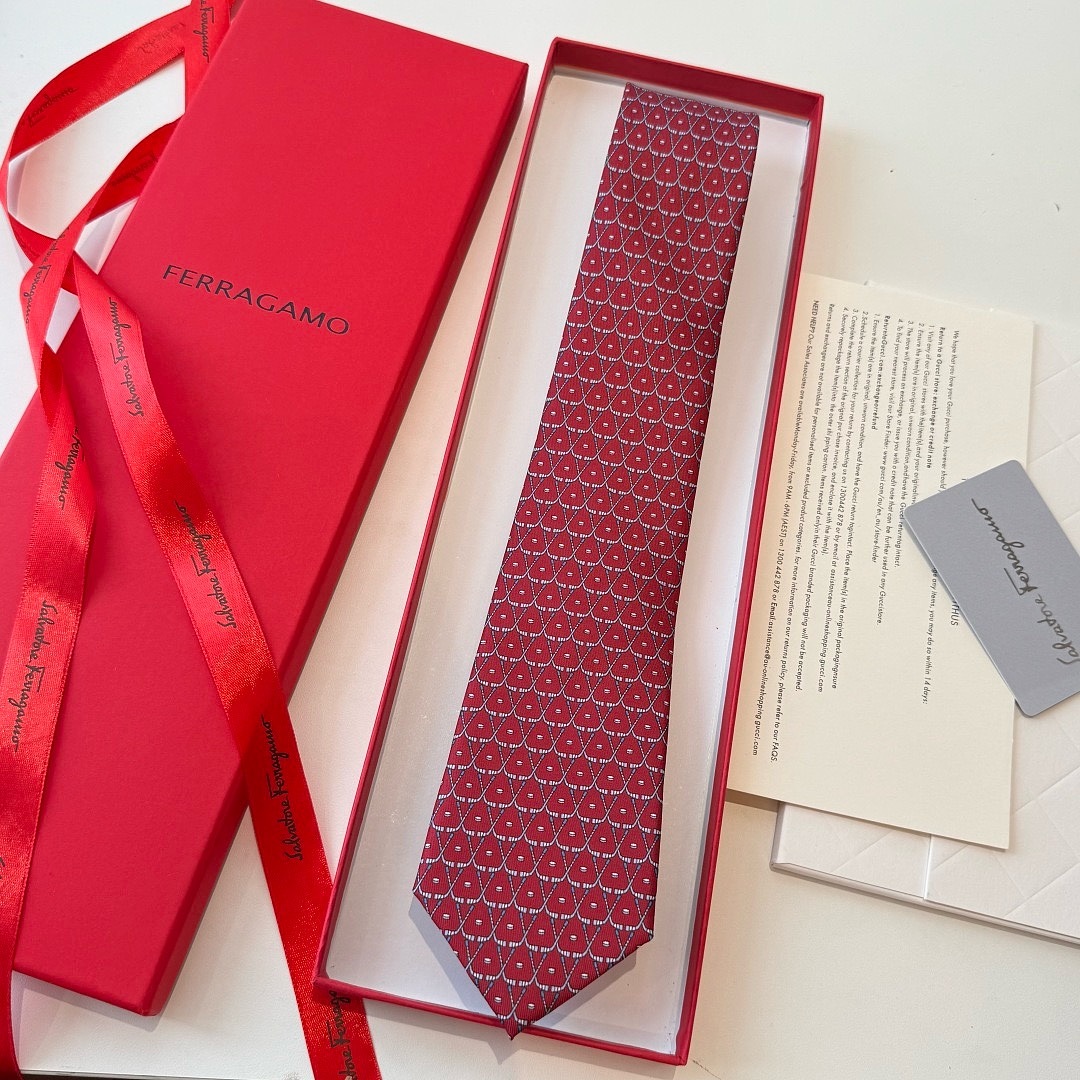 Ferragamo — עניבה · WF38597 — תמונה 8