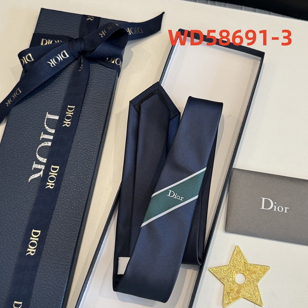 Dior Regimental Tie · WD58691 — תמונה 3