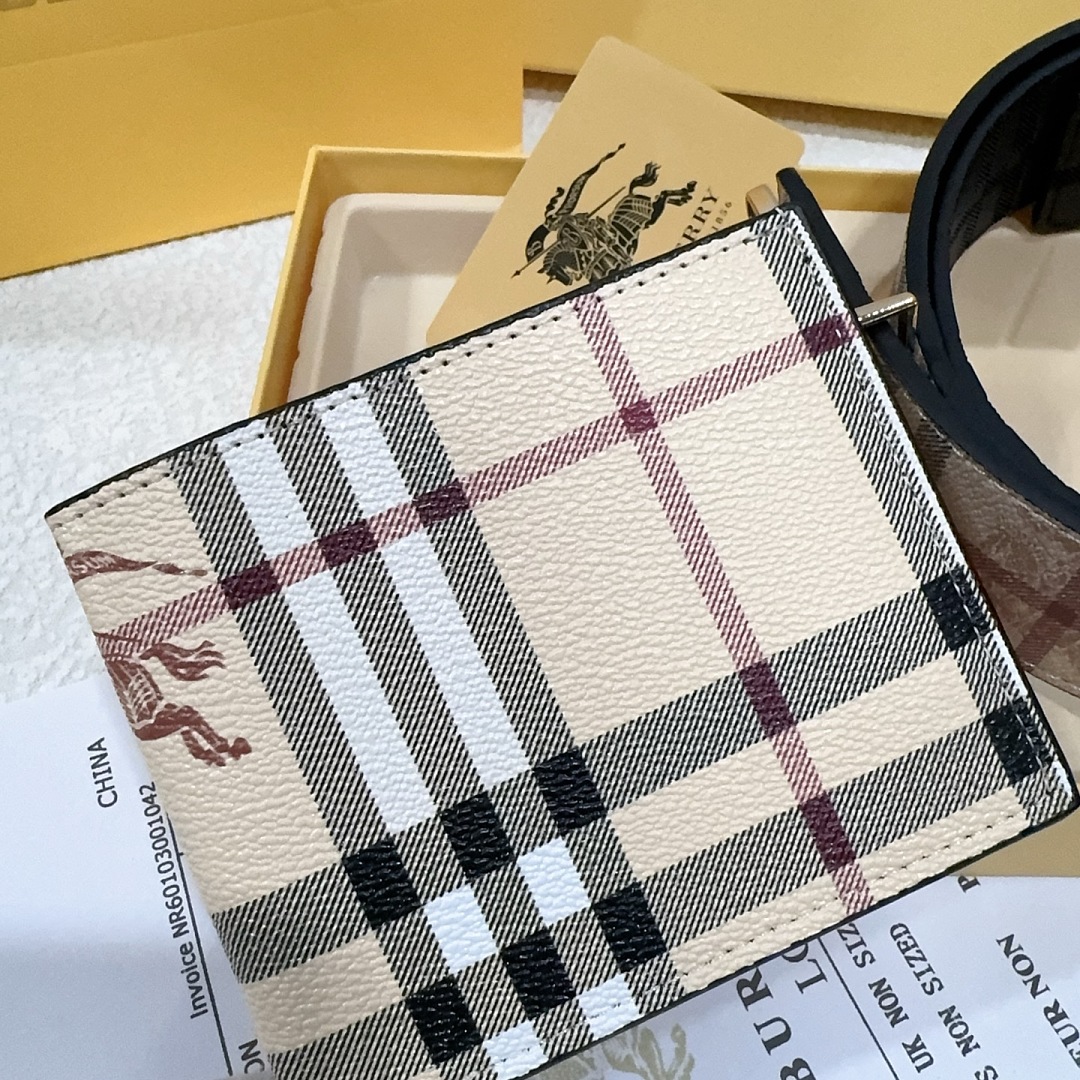 Burberry TB Check Reversible Belt · EB0814 — תמונה 10