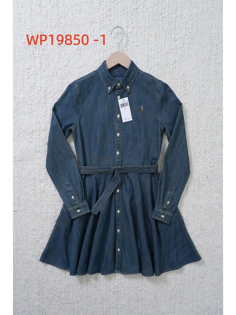 Polo Ralph Lauren Belted Cotton Denim Shirtdress · WP19850