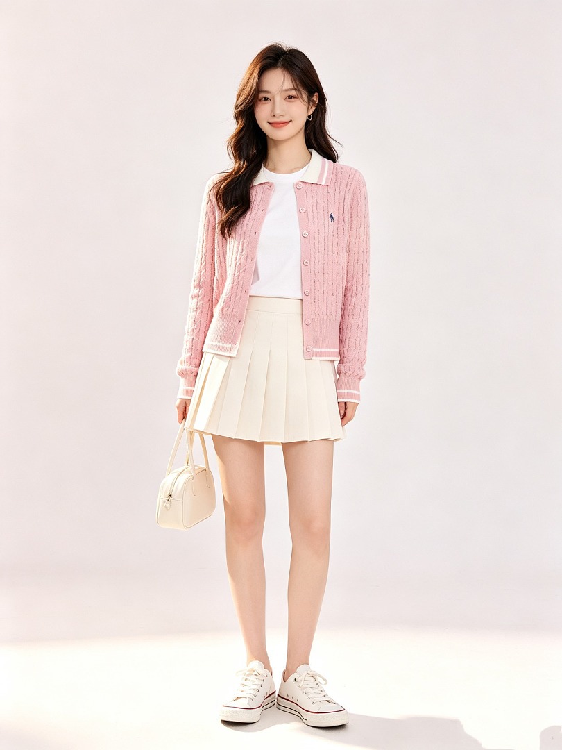 Polo Ralph Lauren Cable-Knit Collared Cardigan · WP86950 — תמונה 25