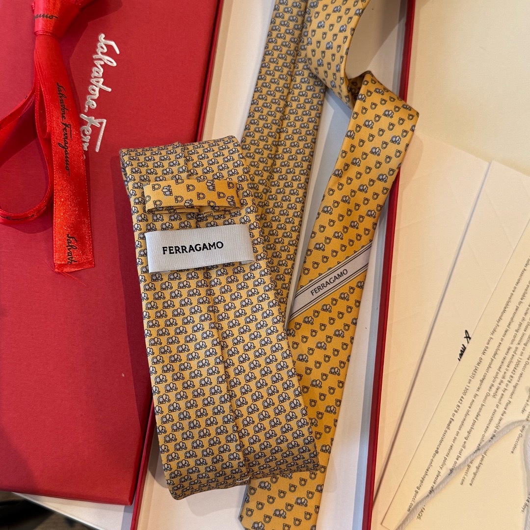Salvatore Ferragamo — עניבה · WF48577 — תמונה 18