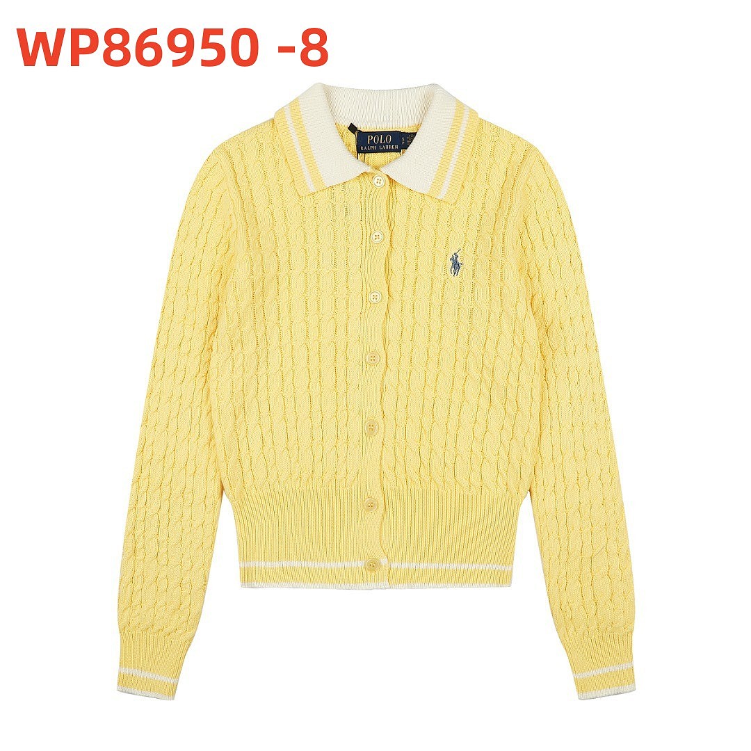 Polo Ralph Lauren Cable-Knit Collared Cardigan · WP86950 — תמונה 2