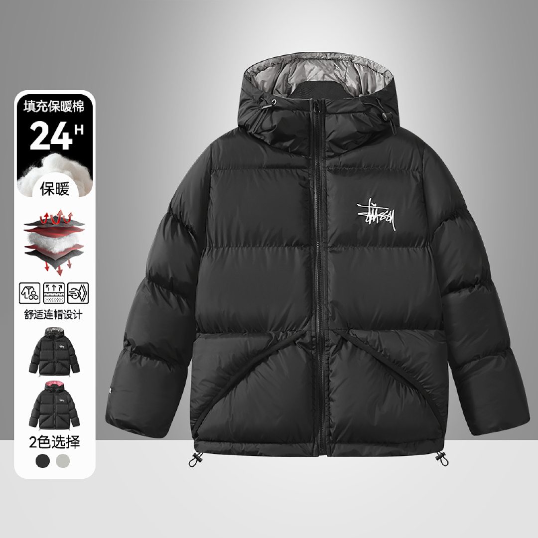 Stussy Micro Ripstop Down Parka · LS2888 — תמונה 4
