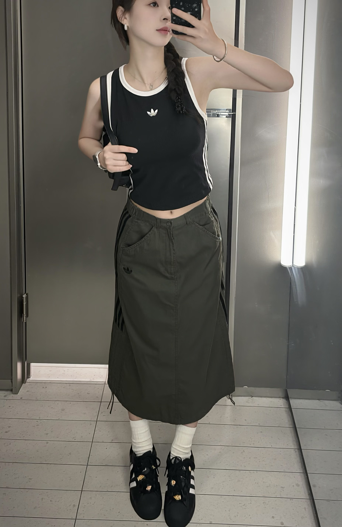 Adidas Parachute Skirt · WA8298 — תמונה 8