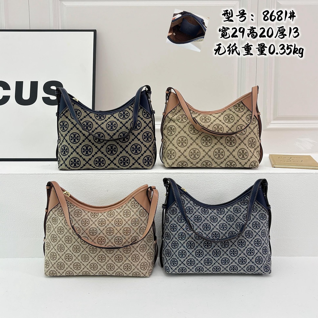 Tory Burch T Monogram Crescent Bag · ET8681 — תמונה 11
