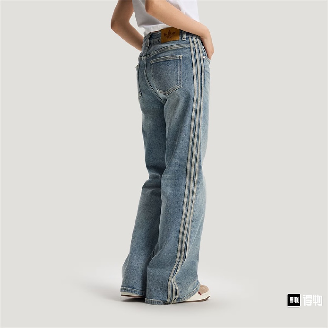 Adidas Adicolor Denim Firebird Pants · LA3173 — תמונה 9