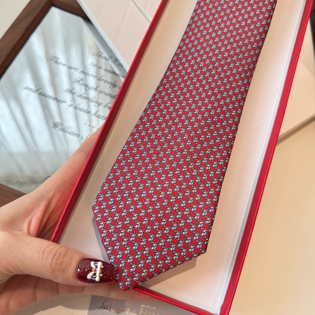 Salvatore Ferragamo — עניבה · WF48586 — תמונה 18