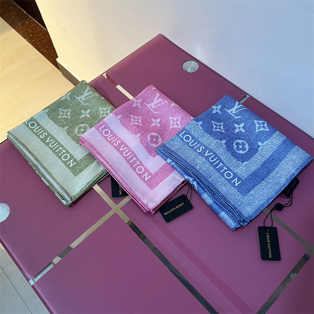 Louis Vuitton LV Denim Stamp Square 90 · SL36905 — תמונה 16