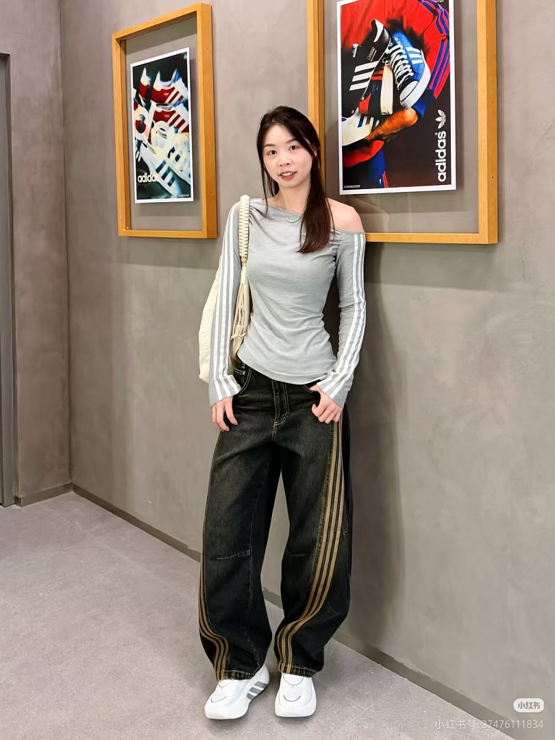 Adidas — מכנסי ג'ינס · LA2319 — תמונה 8