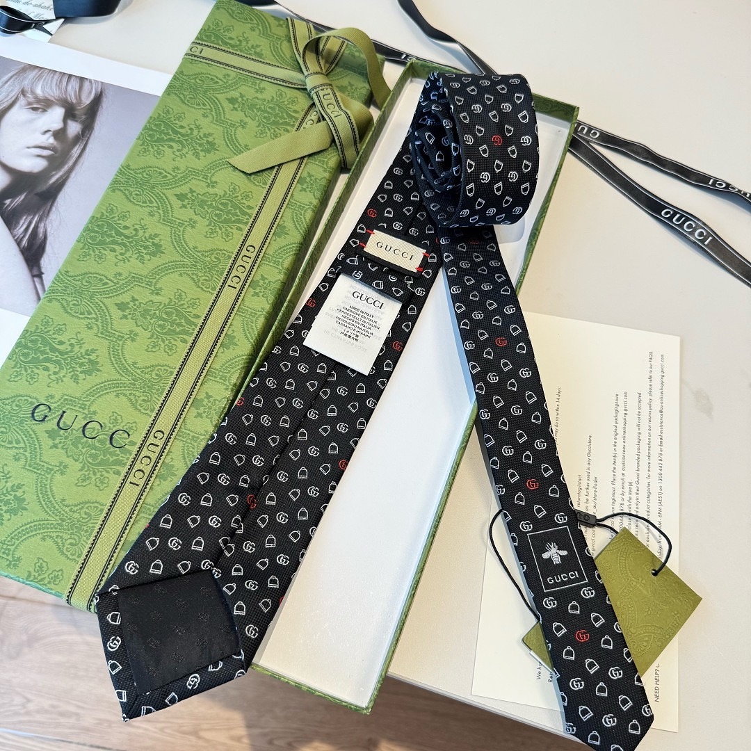 Gucci GG silk jacquard tie · WG68042 — תמונה 8