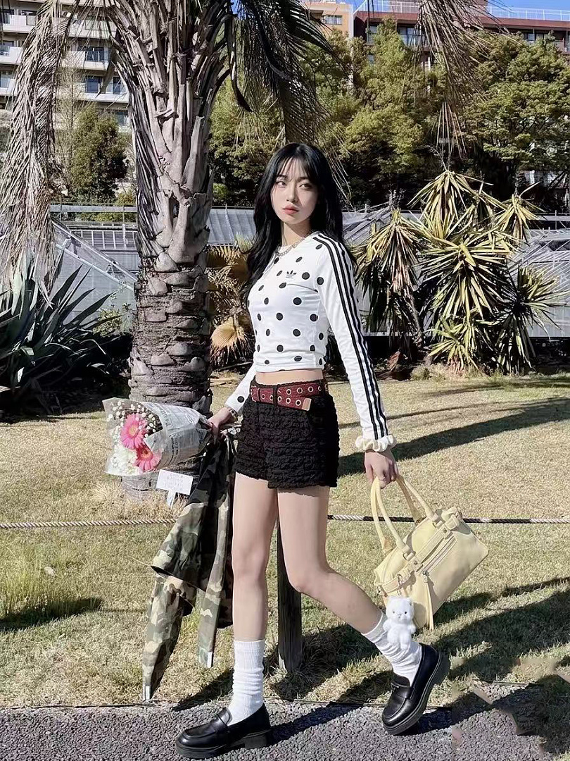 Adidas Polka Dots Slim Long Sleeve · LA1174 — תמונה 4