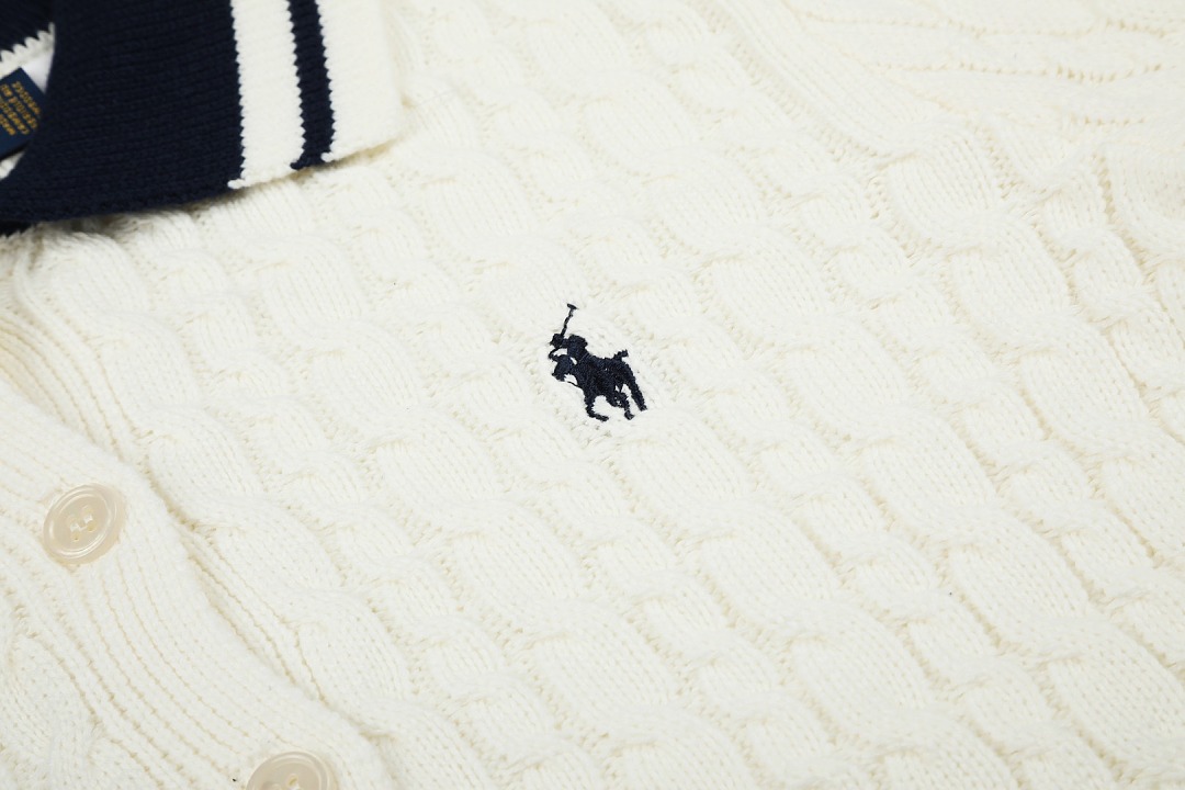 Polo Ralph Lauren Cable-Knit Collared Cardigan · WP86950 — תמונה 13