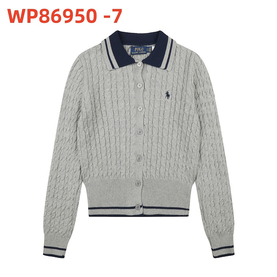 Polo Ralph Lauren Cable-Knit Collared Cardigan · WP86950 — תמונה 3