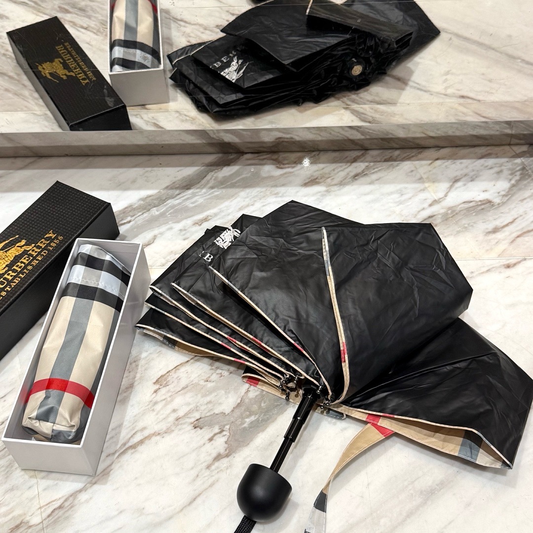 Burberry Check Folding Umbrella · WB22041 — תמונה 14