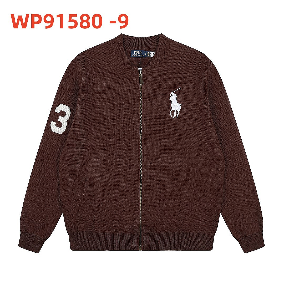 Polo Ralph Lauren Waffle-Knit Full-Zip Cardigan · WP91580 — תמונה 2