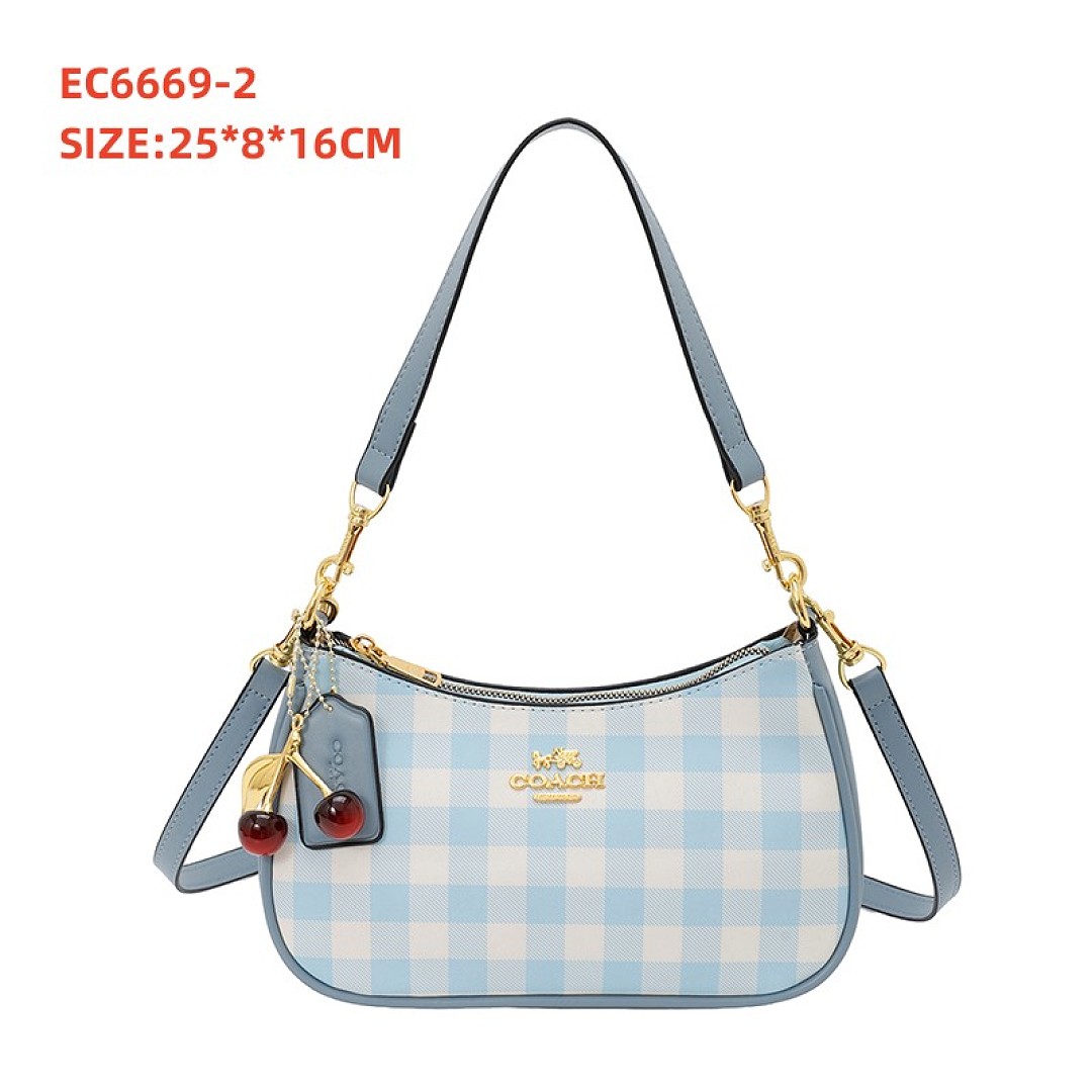 Coach Nolita 19 With Gingham Print · EC6669 — תמונה 4