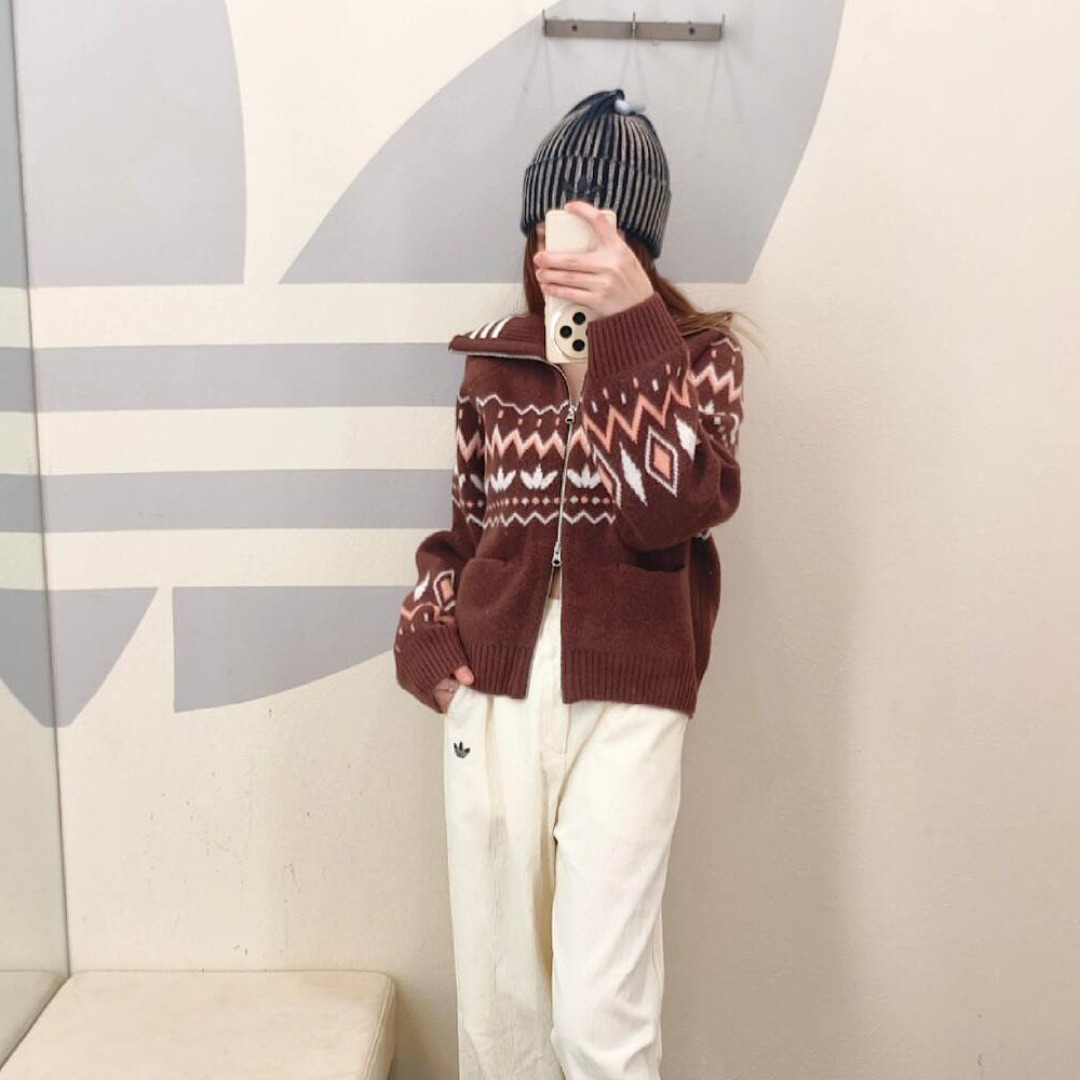 Adidas Originals Fair Isle Cardigan · LA5985 — תמונה 10