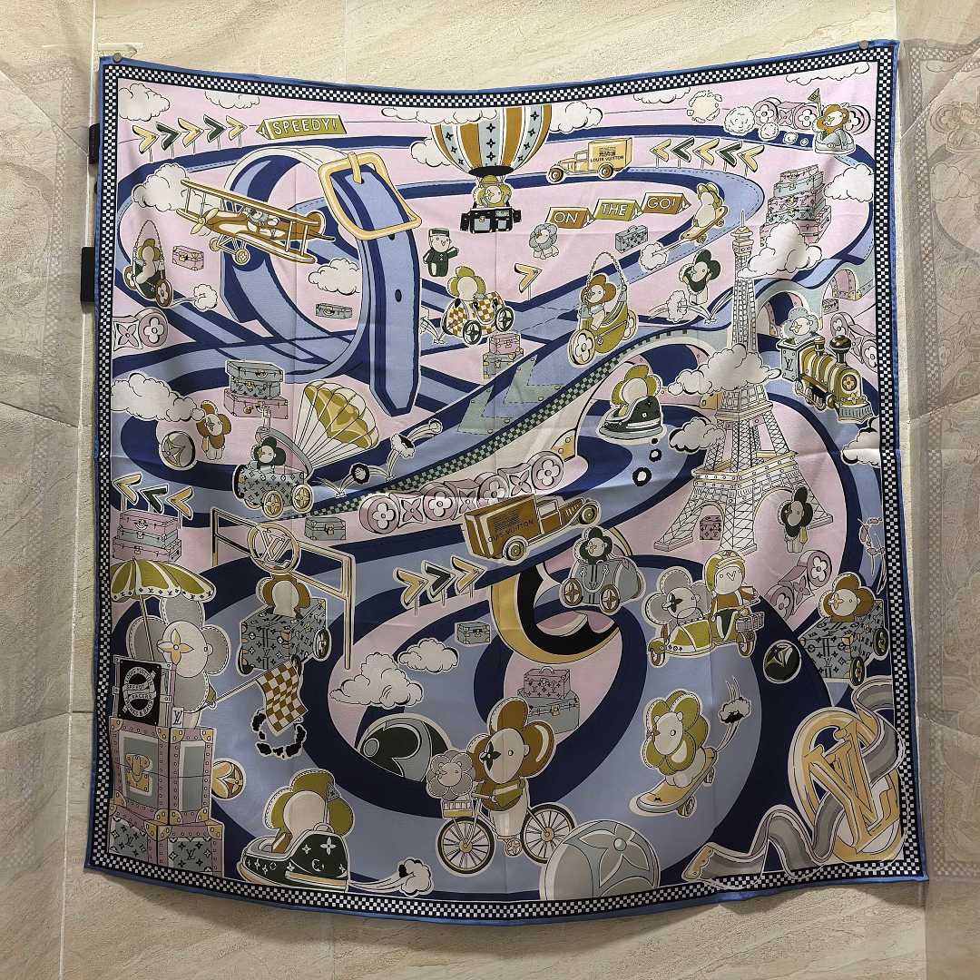 Louis Vuitton LV Journey Square 90 · SL33831 — תמונה 7