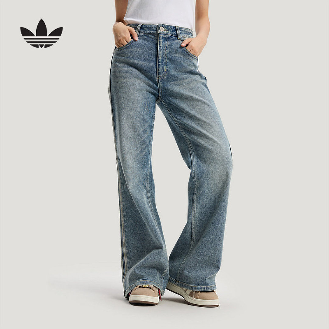 Adidas Adicolor Denim Firebird Pants · LA3173 — תמונה 3