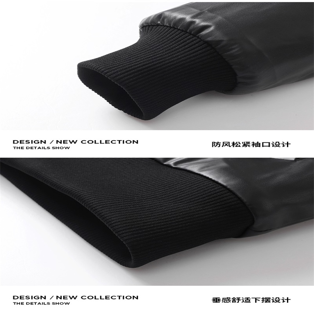 Adidas Santiago Pleather Jacket · LA7525 — תמונה 14