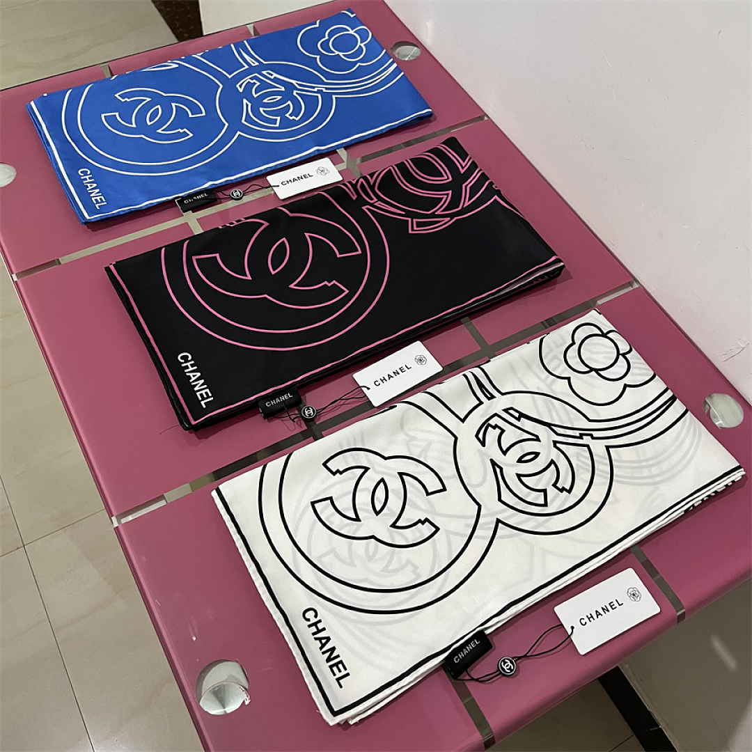 Chanel Square scarf Silk twill · SC45874 — תמונה 18