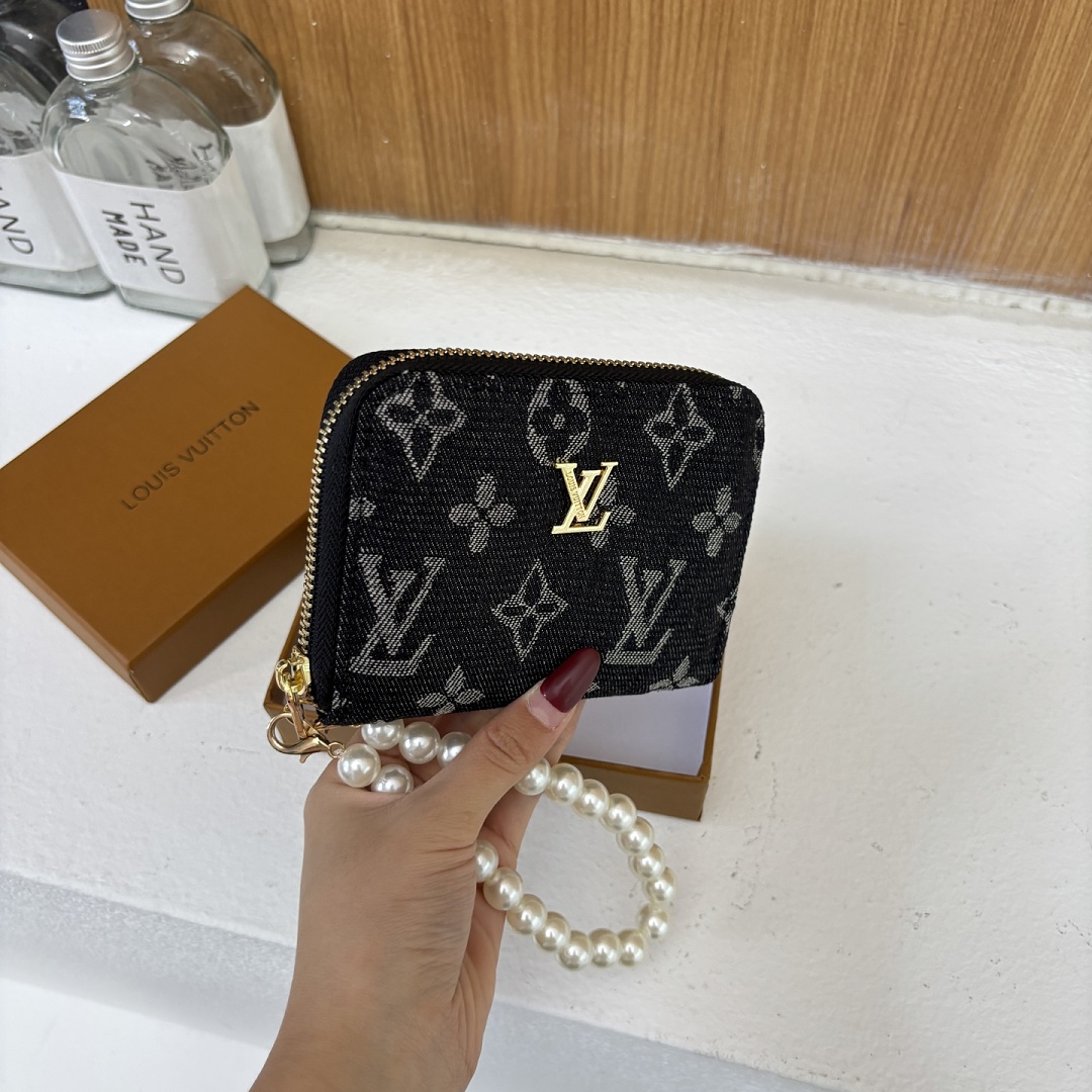 Louis Vuitton Zippy Wallet Monogram Denim · EL52527 — תמונה 13