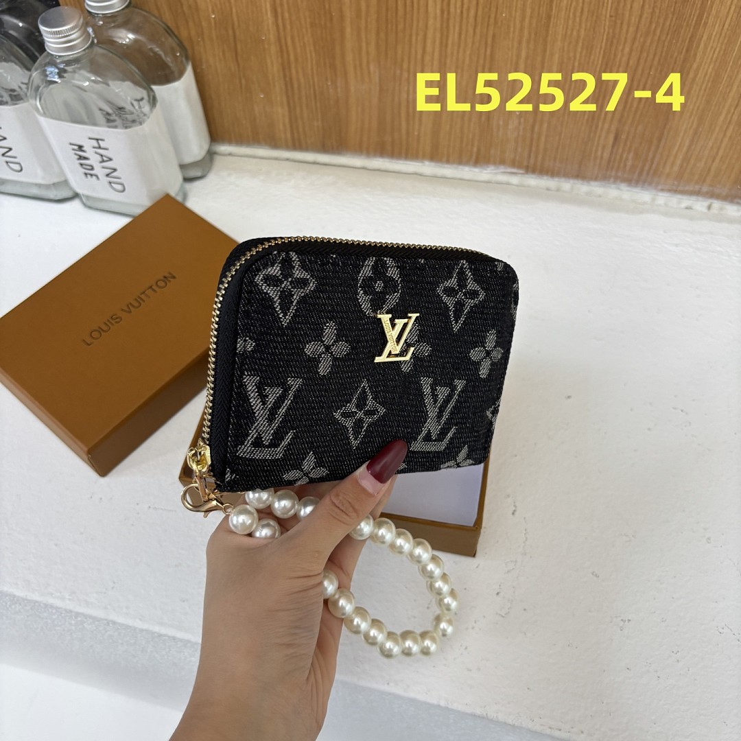 Louis Vuitton Zippy Wallet Monogram Denim · EL52527 — תמונה 7