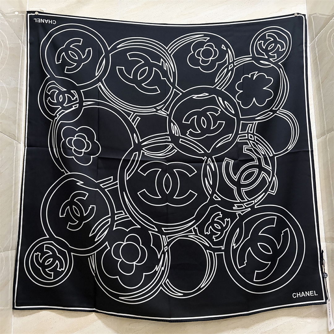 Chanel Square scarf Silk twill · SC45874 — תמונה 14