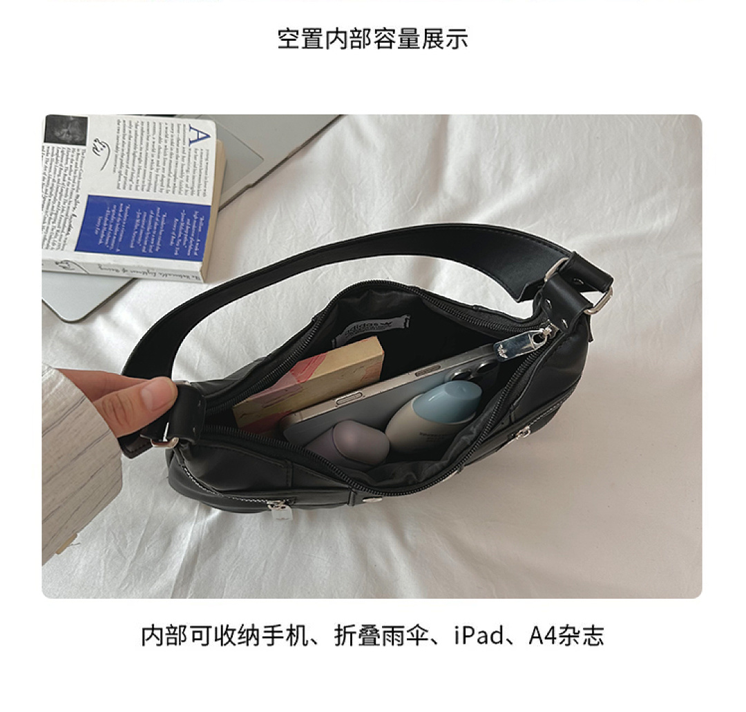 Adidas Originals Hobo PU Leather Bag · EA0750 — תמונה 37