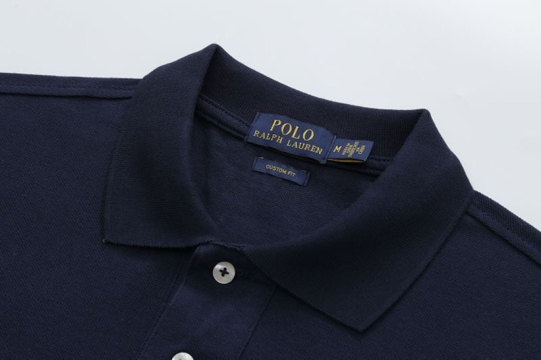 Ralph Lauren Mesh Long-Sleeve Polo Shirt · P12541 — תמונה 10